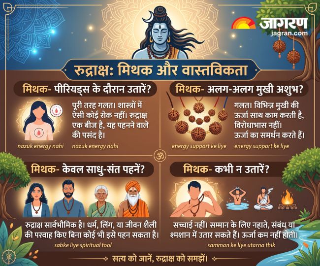 रुद्राक्ष से जुड़े मिथक (1)